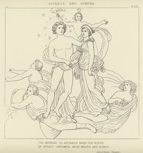 Astrée et Aurore - John Flaxman